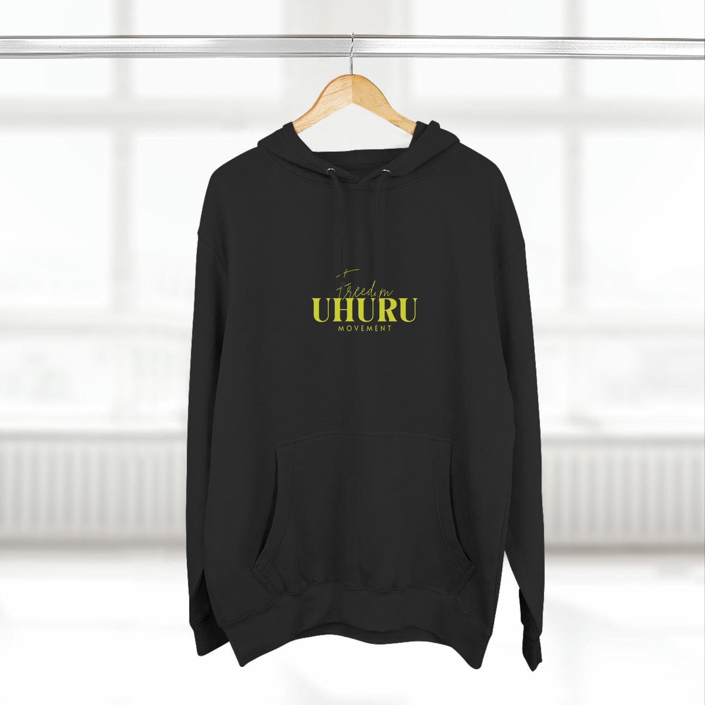 UHURU Three-Panel Fleece Hoodie
